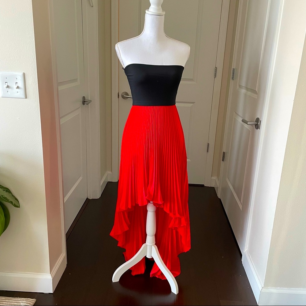 ALEXIS Intermix High-Low Strapless Dress (NWT)